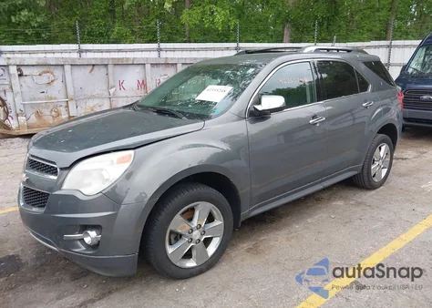 2013 Chevrolet Equinox Ltz from USA, damaged, VIN 2GNALFEK2D6131377